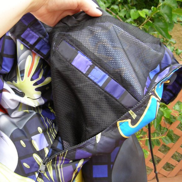 NWT size M MENS Tom and Jerry Windbreaker Jacket All Over Print - Picture 9 of 12